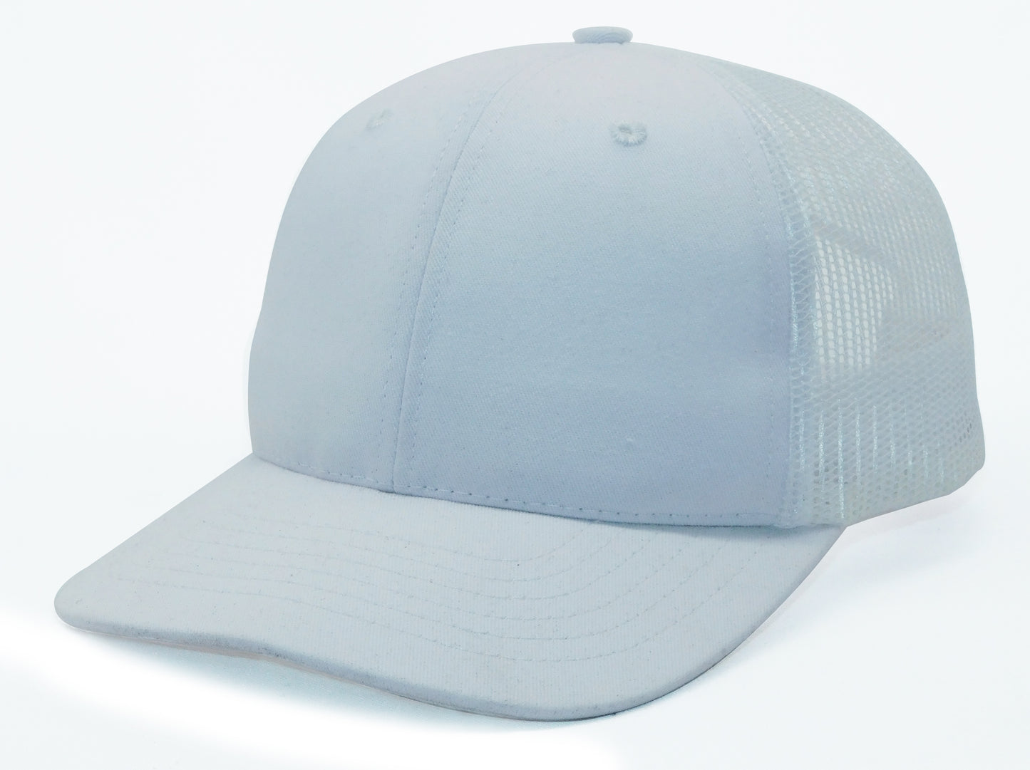 (USA 100) White Trucker Mesh Cap