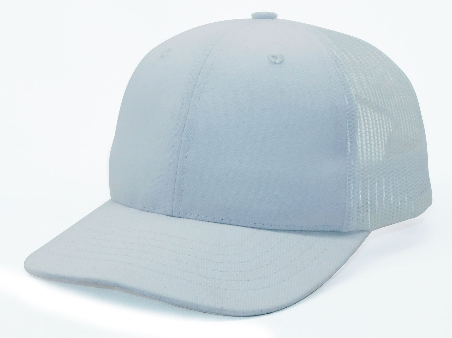 (USA 100) White Trucker Mesh Cap