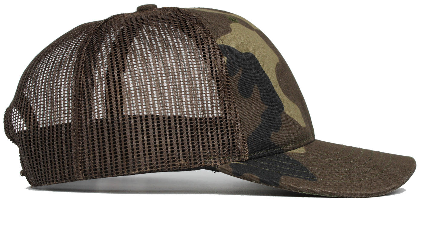(USA 175) Contrasting Trucker Hat (NEW)