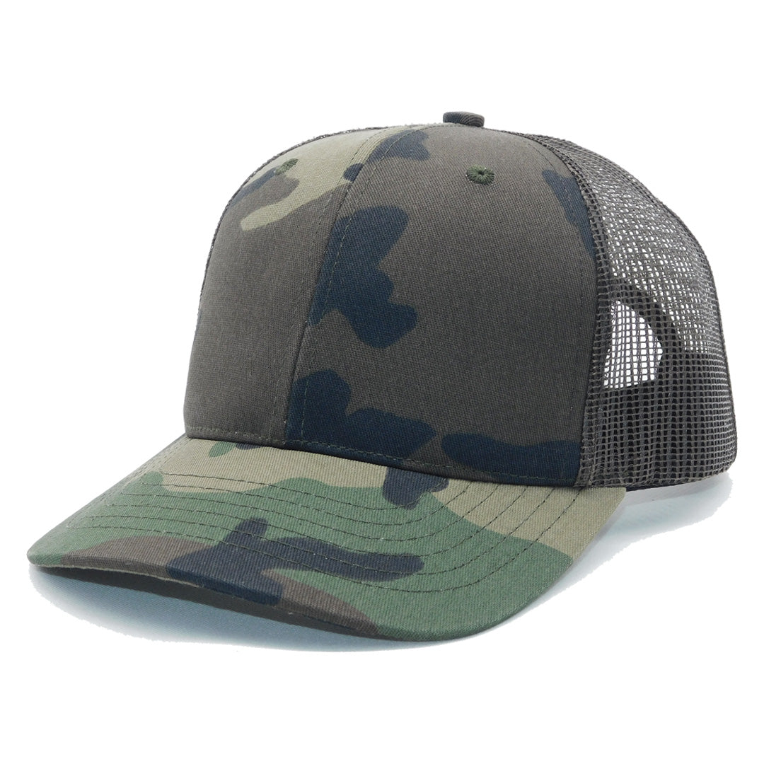 (USA 175) Contrasting Trucker Hat