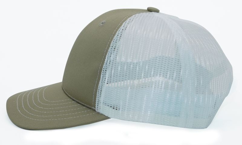 (USA 100) White Trucker Mesh Cap