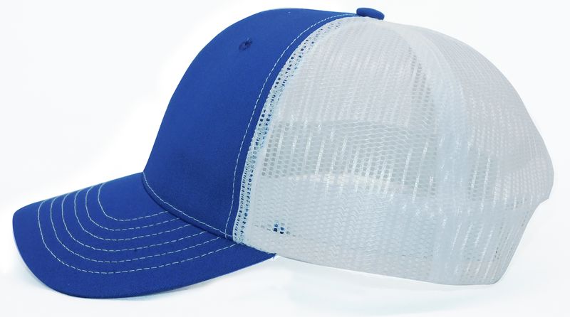 (USA 100) White Trucker Mesh Cap