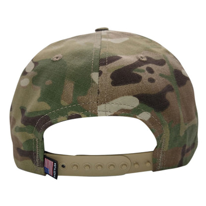 (USA 410) Ripstop Camo Cap