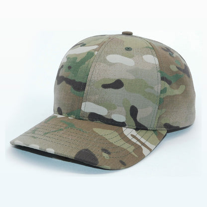 (USA 410) Ripstop Camo Cap