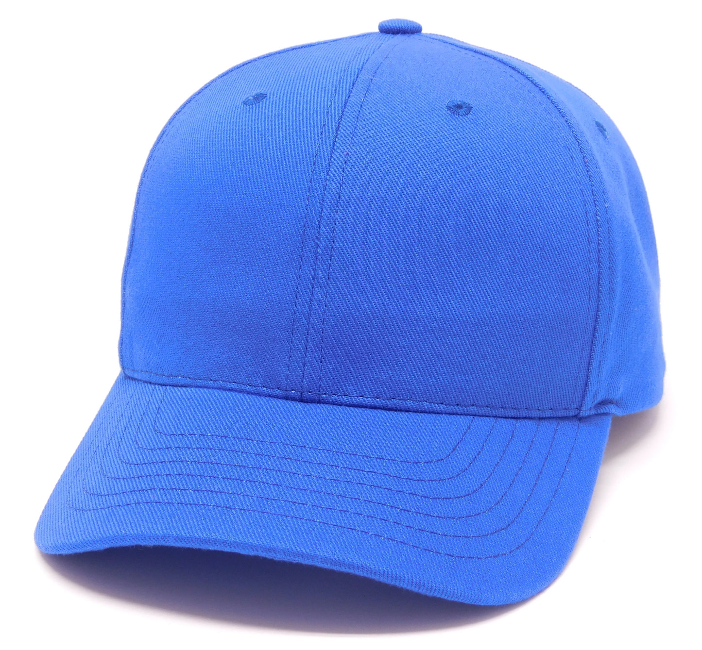 light blue twill cap