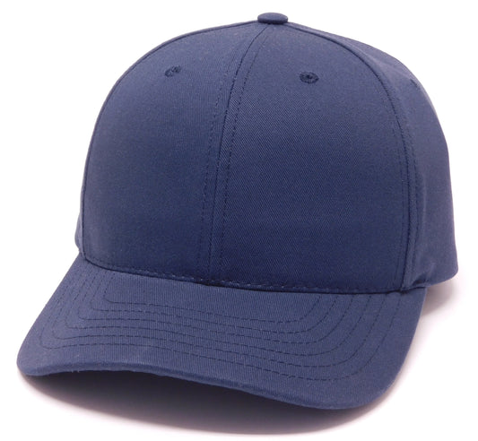 blue twill cap