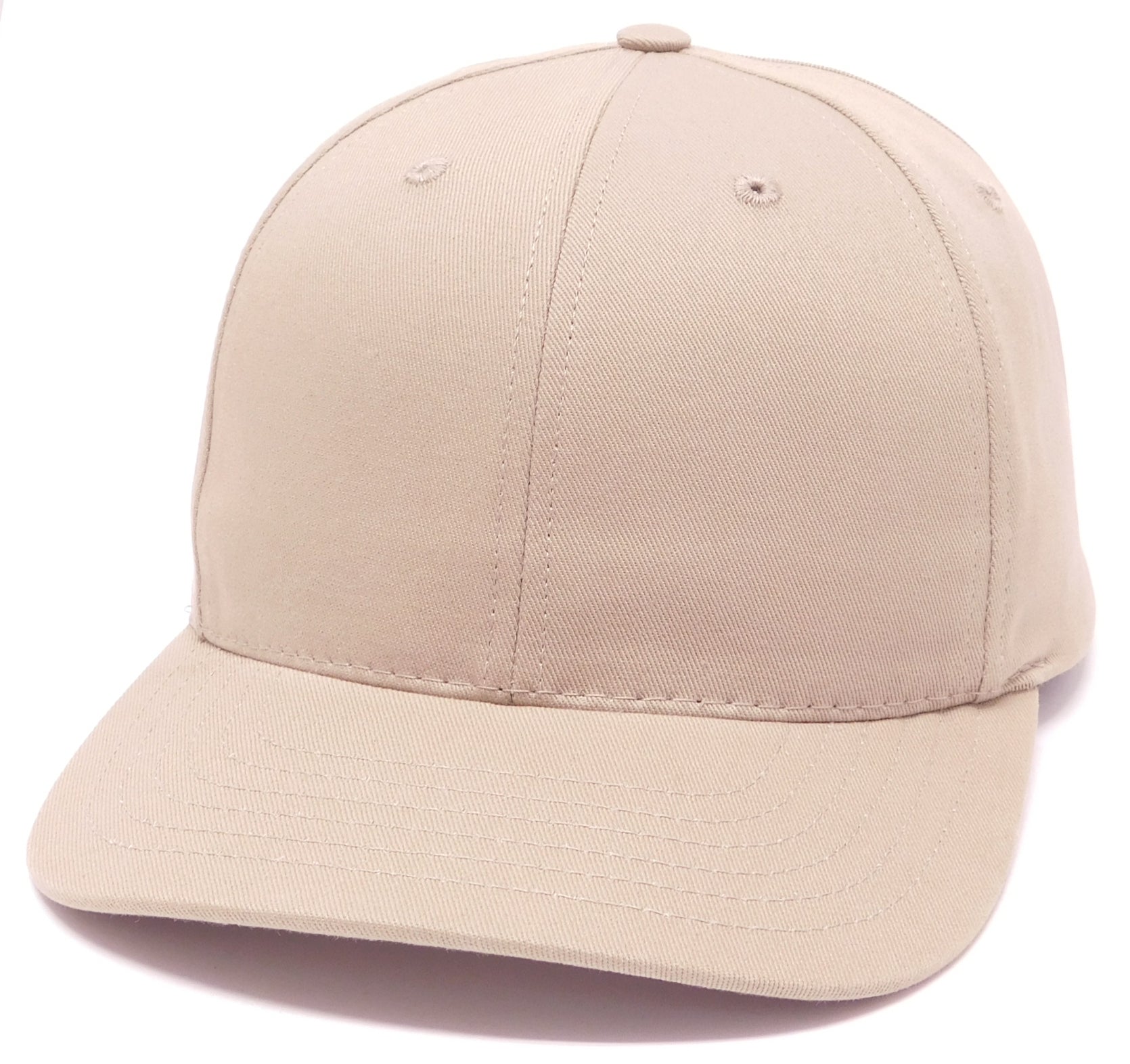 white twill cap