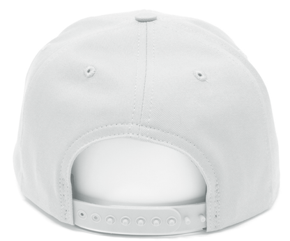 white twill cap