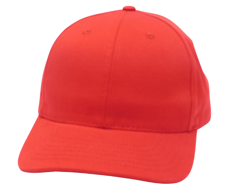 red twill cap