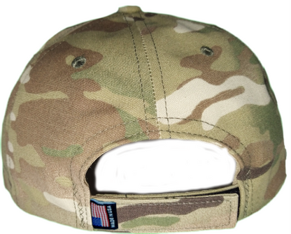 (USA 410) Ripstop Camo Cap