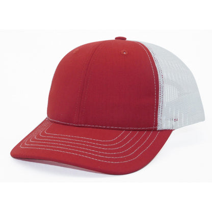 (USA 100) White Trucker Mesh Cap